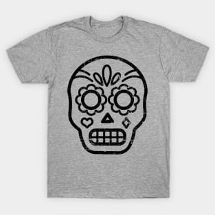 Skull icon - dia de los muertos T-Shirt